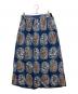 45rpm（45アールピーエム）の古着「ブロックプリントスカート」｜ネイビー