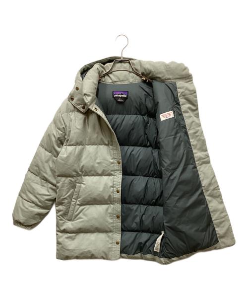Patagonia（パタゴニア）Patagonia (パタゴニア) W Cotton Down Parka（ダブルコットンダウンパーカー） グレー サイズ:ｓの古着・服飾アイテム