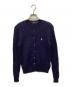 POLO RALPH LAUREN（ポロ・ラルフローレン）の古着「カシミヤ混ケーブルニットカーディガン」｜ネイビー