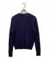 POLO RALPH LAUREN (ポロ・ラルフローレン) カシミヤ混ケーブルニットカーディガン ネイビー サイズ:M：8000円