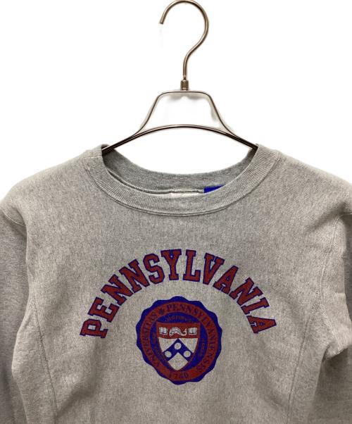 Champion REVERSE WEAVE（チャンピオン リバース ウィーブ）Champion REVERSE WEAVE (チャンピオン リバース ウィーブ) 復刻スウェット グレー サイズ:Sの古着・服飾アイテム