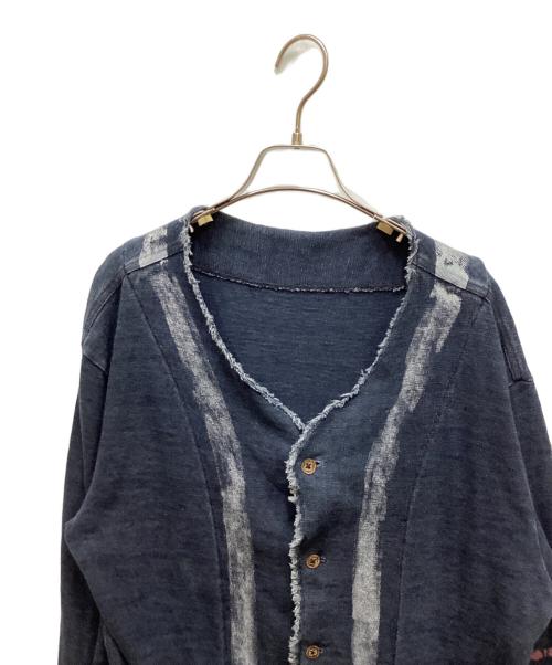 45rpm（45アールピーエム）45rpm (45アールピーエム) カットオフインディゴカーディガン ネイビー サイズ:3の古着・服飾アイテム