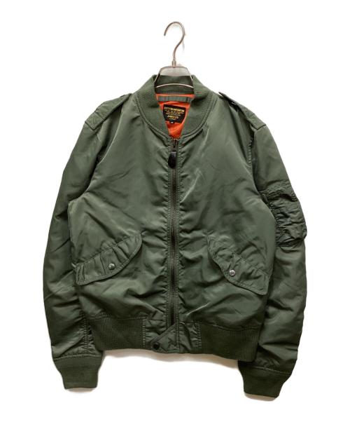 AVIREX（アヴィレックス）AVIREX (アヴィレックス) L-2B COMMERCIAL オリーブ サイズ:Mの古着・服飾アイテム