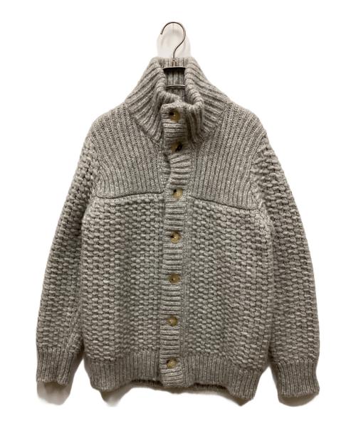 Maison Margiela（メゾンマルジェラ）Maison Margiela (メゾンマルジェラ) ニットカーディガン グレー サイズ:sの古着・服飾アイテム