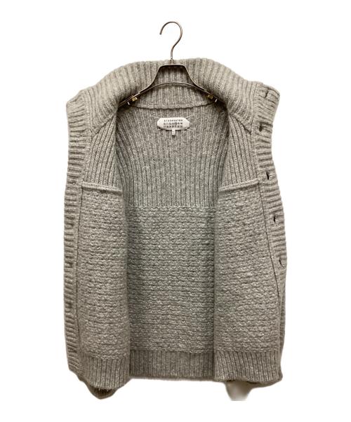 Maison Margiela（メゾンマルジェラ）Maison Margiela (メゾンマルジェラ) ニットカーディガン グレー サイズ:sの古着・服飾アイテム