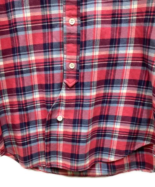 Maison Margiela（メゾンマルジェラ）Maison Margiela (メゾンマルジェラ) エルボーパッチネルシャツ レッド サイズ:44の古着・服飾アイテム