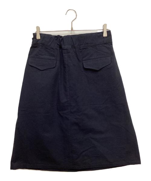 nanamica（ナナミカ）nanamica (ナナミカ) Cotton Wool Gurkha Skirt(コットンウールグルカスカート) ネイビー サイズ:1の古着・服飾アイテム