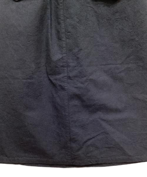 nanamica（ナナミカ）nanamica (ナナミカ) Cotton Wool Gurkha Skirt(コットンウールグルカスカート) ネイビー サイズ:1の古着・服飾アイテム