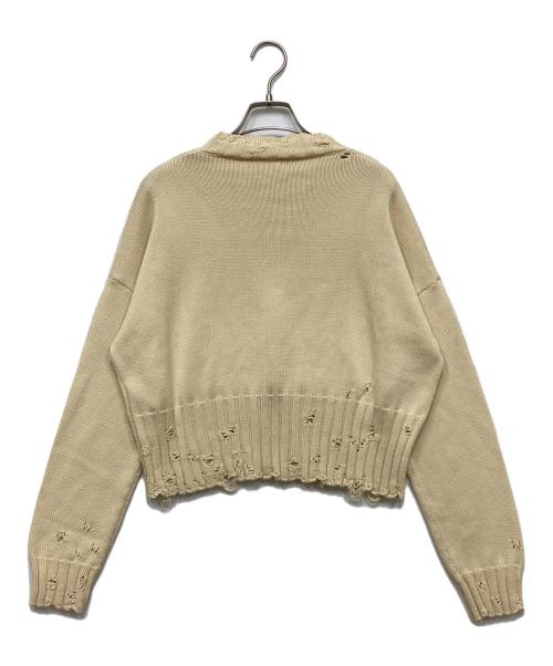 MARNI（マルニ）MARNI (マルニ) コットンクロップドセーター ベージュ サイズ:44の古着・服飾アイテム