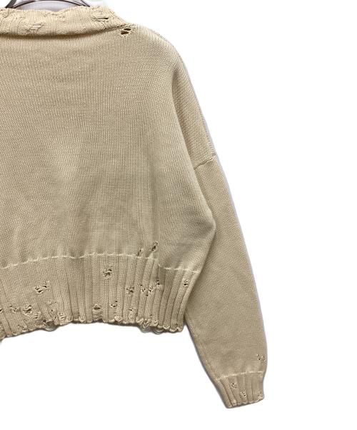 MARNI（マルニ）MARNI (マルニ) コットンクロップドセーター ベージュ サイズ:44の古着・服飾アイテム