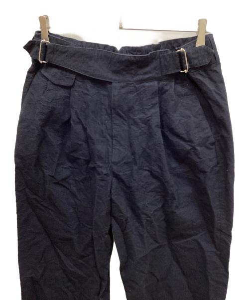 nanamica（ナナミカ）nanamica (ナナミカ) Cotton Wool Gurkha Pants(コットンウールグルカパンツ) ネイビーの古着・服飾アイテム