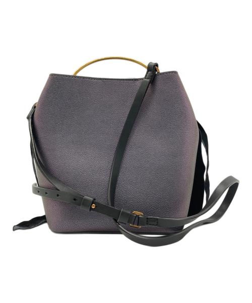 CHARLES & KEITH（チャールズアンドキース）CHARLES & KEITH (チャールズ＆キース) 玉虫調2WAYショルダーバッグ パープル サイズ:-の古着・服飾アイテム