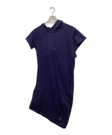 ALEXANDER McQUEEN（アレキサンダーマックイーン）の古着「フーディーワンピース」｜ネイビー