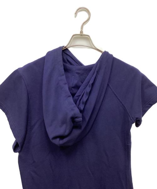 ALEXANDER McQUEEN（アレキサンダーマックイーン）ALEXANDER McQUEEN (アレキサンダーマックイーン) フーディーワンピース ネイビー サイズ:XSの古着・服飾アイテム