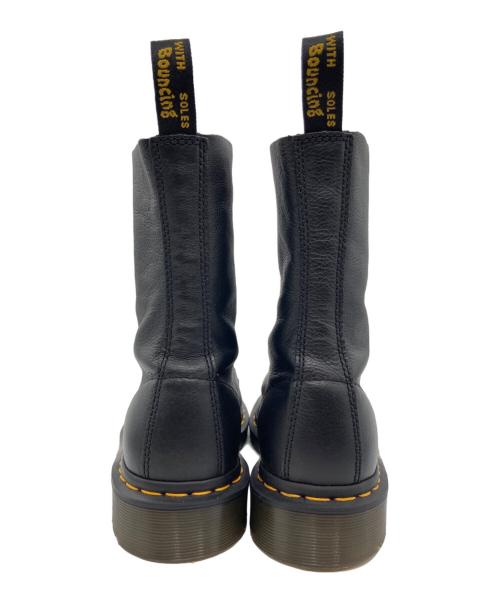Dr.Martens（ドクターマーチン）Dr.Martens (ドクターマーチン) Virginia 10ホールブーツ ブラック サイズ:UK5の古着・服飾アイテム