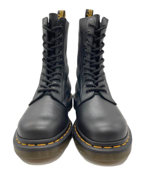 Dr.Martens（ドクターマーチン）Dr.Martens (ドクターマーチン) Virginia 10ホールブーツ ブラック サイズ:UK5の古着・服飾アイテム