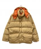 THE NORTH FACEザ ノース フェイス）の古着「70s USA製ダウンジャケット」｜ベージュ