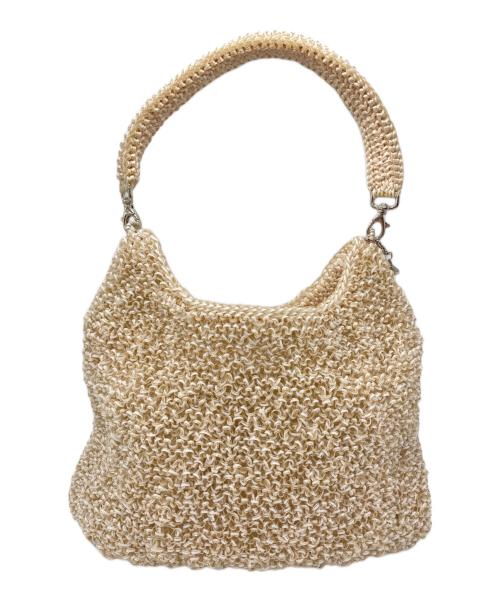 ANTEPRIMA（アンテプリマ）ANTEPRIMA (アンテプリマ) ワンハンドルワイヤーバッグ ベージュの古着・服飾アイテム