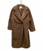 SLYスライ）の古着「IRY BOA LONG コート」｜ブラウン