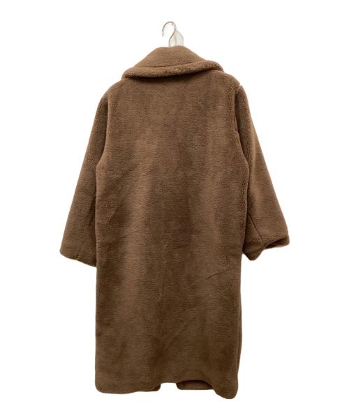 SLY（スライ）SLY (スライ) IRY BOA LONG コート ブラウン サイズ:FREEの古着・服飾アイテム