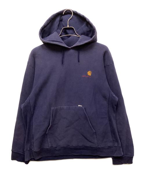 CarHartt（カーハート）CarHartt (カーハート) プルオーバーパーカー パープル サイズ:Lの古着・服飾アイテム