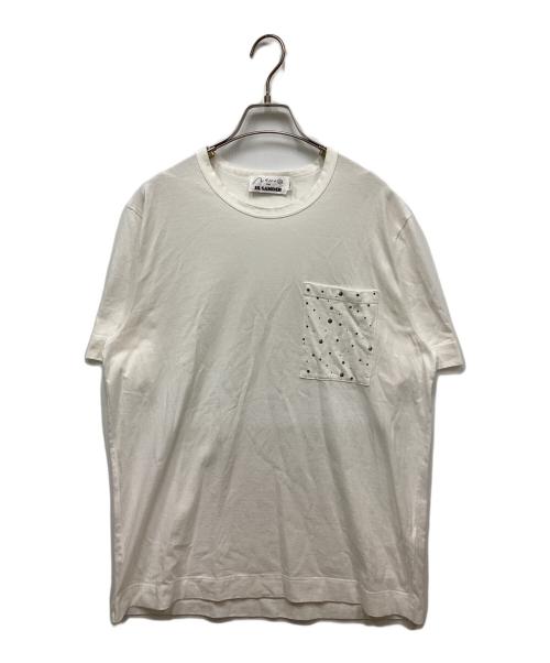JIL SANDER（ジルサンダー）JIL SANDER (ジルサンダー) NEND コラボTシャツ ホワイト サイズ:Mの古着・服飾アイテム