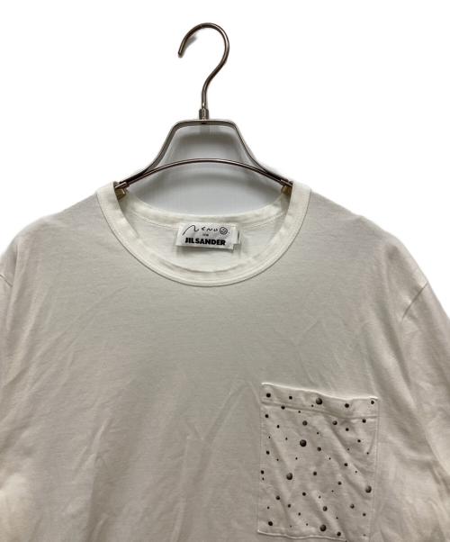 JIL SANDER（ジルサンダー）JIL SANDER (ジルサンダー) NEND コラボTシャツ ホワイト サイズ:Mの古着・服飾アイテム