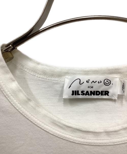 JIL SANDER（ジルサンダー）JIL SANDER (ジルサンダー) NEND コラボTシャツ ホワイト サイズ:Mの古着・服飾アイテム