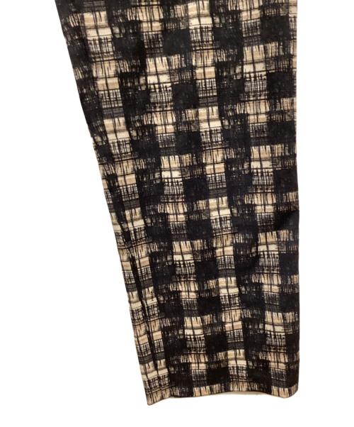 PRADA（プラダ）PRADA (プラダ) 総柄パンツ(ソウガラパンツ) ブラウン サイズ:40の古着・服飾アイテム