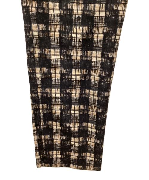 PRADA（プラダ）PRADA (プラダ) 総柄パンツ(ソウガラパンツ) ブラウン サイズ:40の古着・服飾アイテム