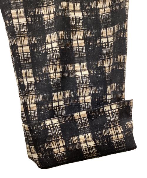 PRADA（プラダ）PRADA (プラダ) 総柄パンツ(ソウガラパンツ) ブラウン サイズ:40の古着・服飾アイテム