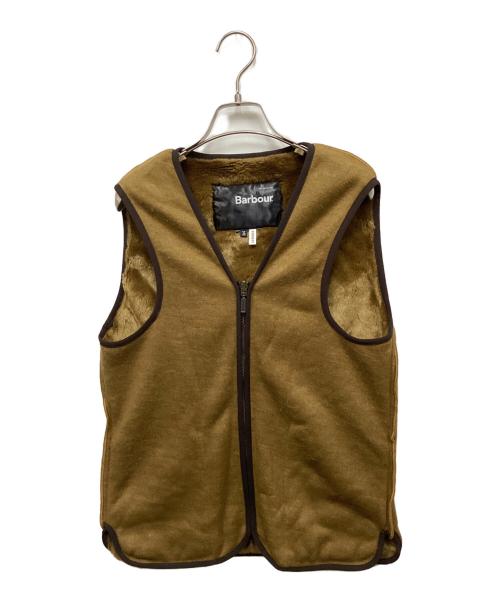 Barbour（バブアー）Barbour (バブアー) FUR LINER VEST/ファーライナーベスト ブラウン サイズ:36の古着・服飾アイテム