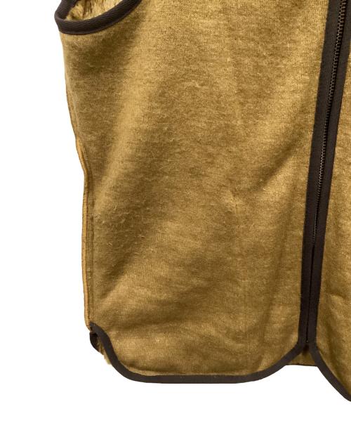 Barbour（バブアー）Barbour (バブアー) FUR LINER VEST/ファーライナーベスト ブラウン サイズ:36の古着・服飾アイテム