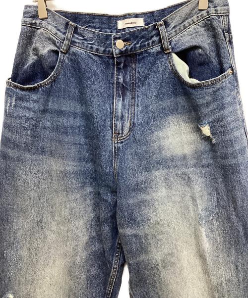 nonnod（ノンノッド）nonnod (ノンノッド) Double Pocket Denim/ダブルポケットデニム インディゴ サイズ:2の古着・服飾アイテム