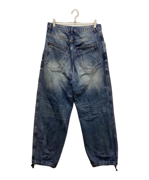 nonnod（ノンノッド）nonnod (ノンノッド) Double Pocket Denim/ダブルポケットデニム インディゴ サイズ:2の古着・服飾アイテム