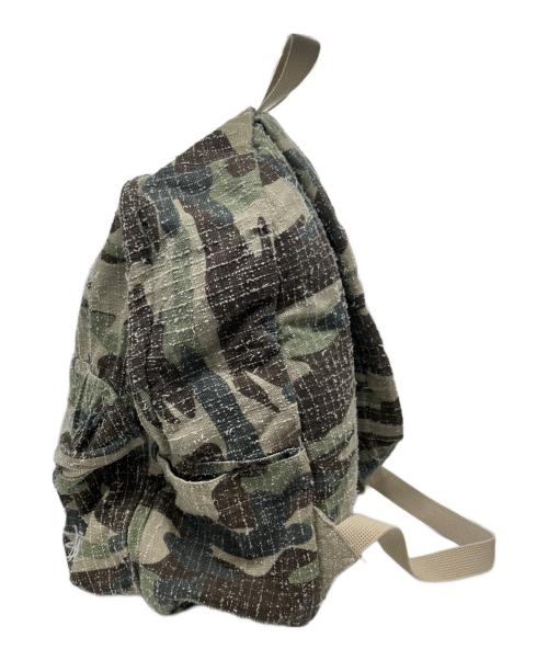 stussy（ステューシー）stussy (ステューシー) NEEDLE PUNCH BACKPACK/ニードルパンチバックパック グリーンの古着・服飾アイテム