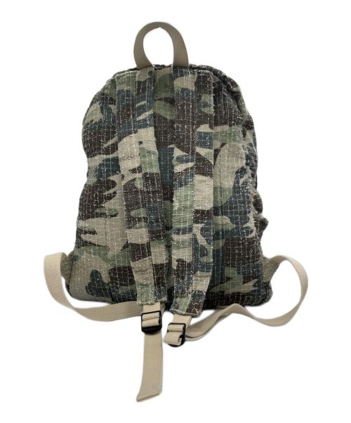 stussy（ステューシー）stussy (ステューシー) NEEDLE PUNCH BACKPACK/ニードルパンチバックパック グリーンの古着・服飾アイテム