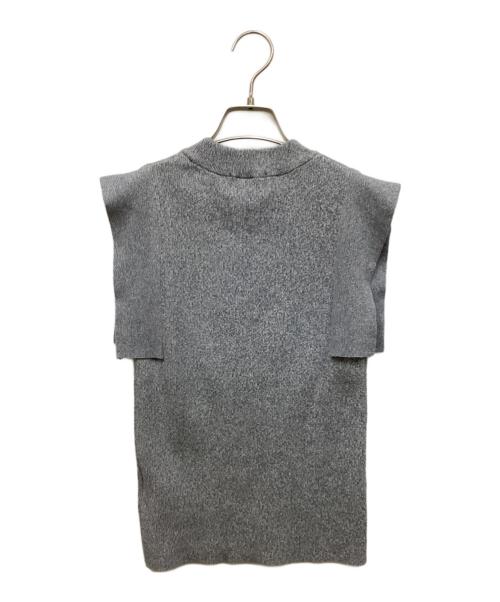 CLANE（クラネ）CLANE (クラネ) SQUARE SLEEVE KNIT TOPS/スクエアスリーブニットトップス ブルー サイズ:1の古着・服飾アイテム