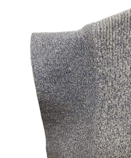 CLANE（クラネ）CLANE (クラネ) SQUARE SLEEVE KNIT TOPS/スクエアスリーブニットトップス ブルー サイズ:1の古着・服飾アイテム