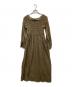 Whim Gazette (ウィムガゼット) シャーリングワンピース カーキ サイズ:Free：7000円