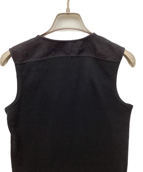 MARNI（マルニ）MARNI (マルニ) ビジュー付ノースリーブカットソー ネイビー サイズ:38の古着・服飾アイテム