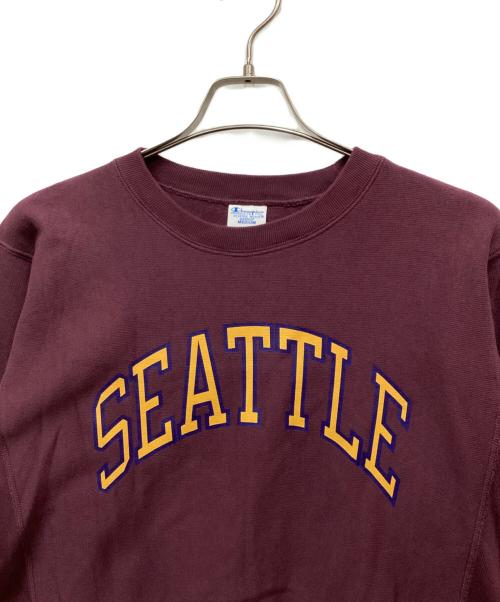 Champion REVERSE WEAVE（チャンピオン リバース ウィーブ）Champion REVERSE WEAVE (チャンピオン リバース ウィーブ) リバースウィーブスウェット パープル サイズ:Mの古着・服飾アイテム