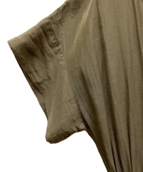 ANAYI（アナイ）ANAYI (アナイ) ベルテッドS/Sワンピ―ス オリーブ サイズ:34の古着・服飾アイテム