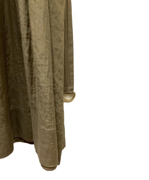 ANAYI（アナイ）ANAYI (アナイ) ベルテッドS/Sワンピ―ス オリーブ サイズ:34の古着・服飾アイテム