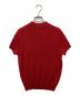 A.P.C. (アーペーセー) ニットポロシャツ レッド サイズ:S：6000円