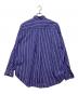 H BEAUTY&YOUTH (エイチ ビューティー&ユース) THOMAS MASON (トーマスメイソン) Stripe Shirt/ストライプシャツ ブルー サイズ:L：7000円