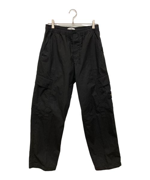 STONE ISLAND（ストーンアイランド）STONE ISLAND (ストーンアイランド) Ripstop Trousers/リップストップトラウザーズ ブラック サイズ:W30の古着・服飾アイテム