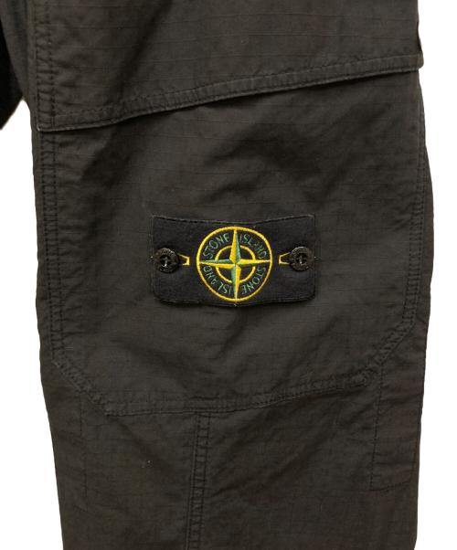 STONE ISLAND（ストーンアイランド）STONE ISLAND (ストーンアイランド) Ripstop Trousers/リップストップトラウザーズ ブラック サイズ:W30の古着・服飾アイテム