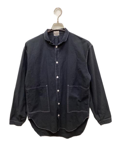 Tender（テンダー）Tender (テンダー) L/S TAIL SHIRT/ロングスリーブテイルシャツ ネイビー サイズ:3の古着・服飾アイテム