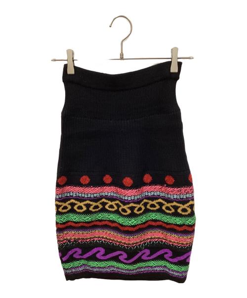 Christian Lacroix（クリスチャン ラクロワ）Christian Lacroix (クリスチャン ラクロワ) ニットセットアップ ブラック サイズ:38の古着・服飾アイテム